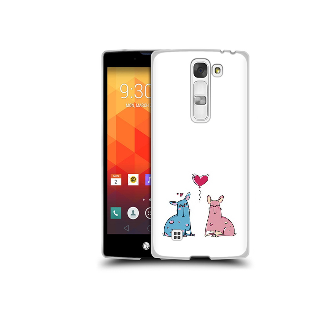 

Чехол MyPads Tocco для LG Magna Лама любовь (PT13410.79.102), Прозрачный, Tocco