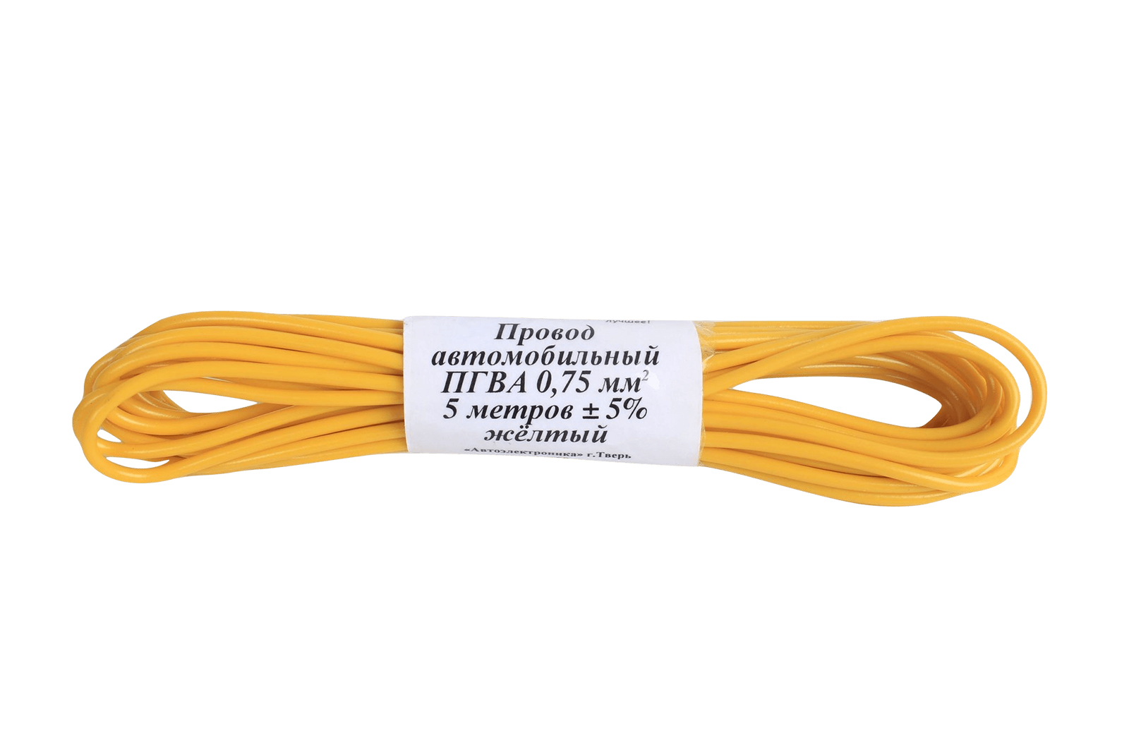 Провод монтажный 5м медный 0.75кв