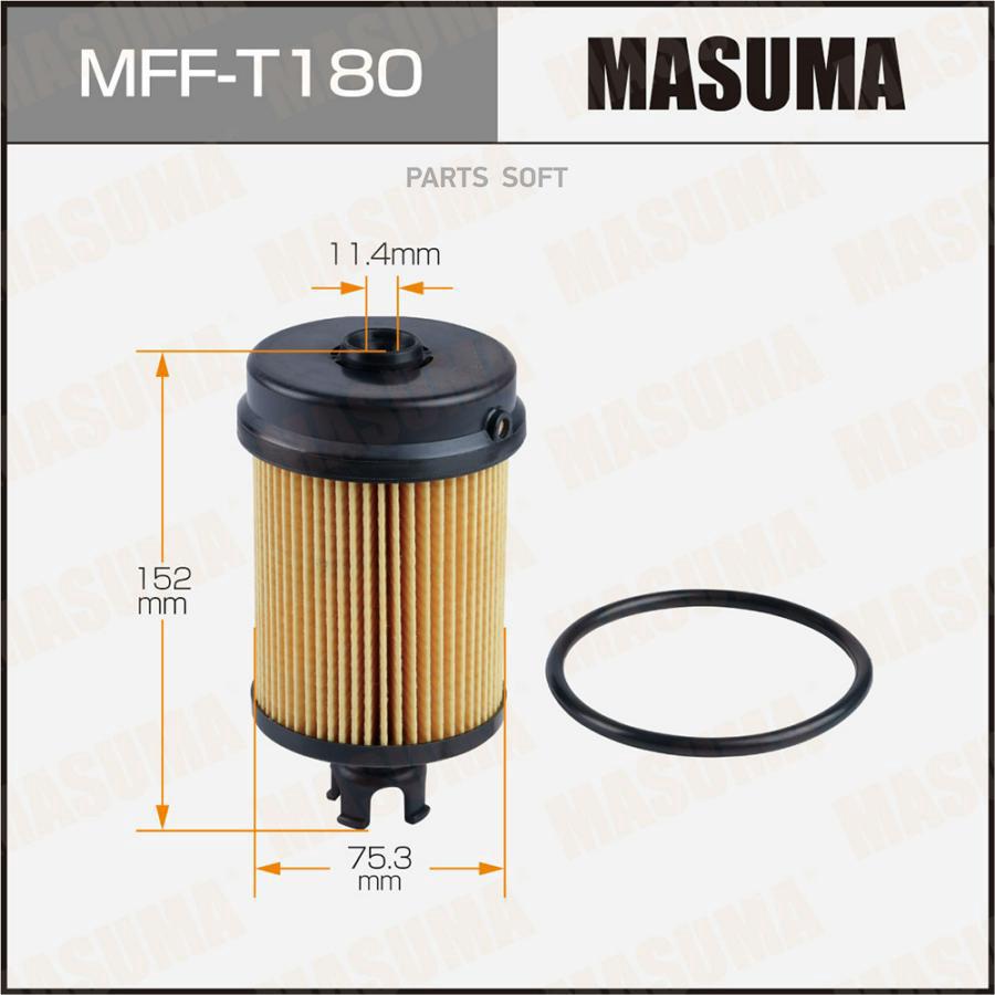 

Топливный фильтр FE26033 MASUMA вставка, DYNA 11-