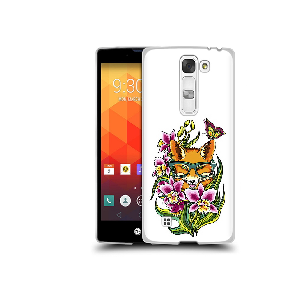 

Чехол MyPads Tocco для LG Magna Лиса в цветах (PT13410.79.108), Прозрачный, Tocco