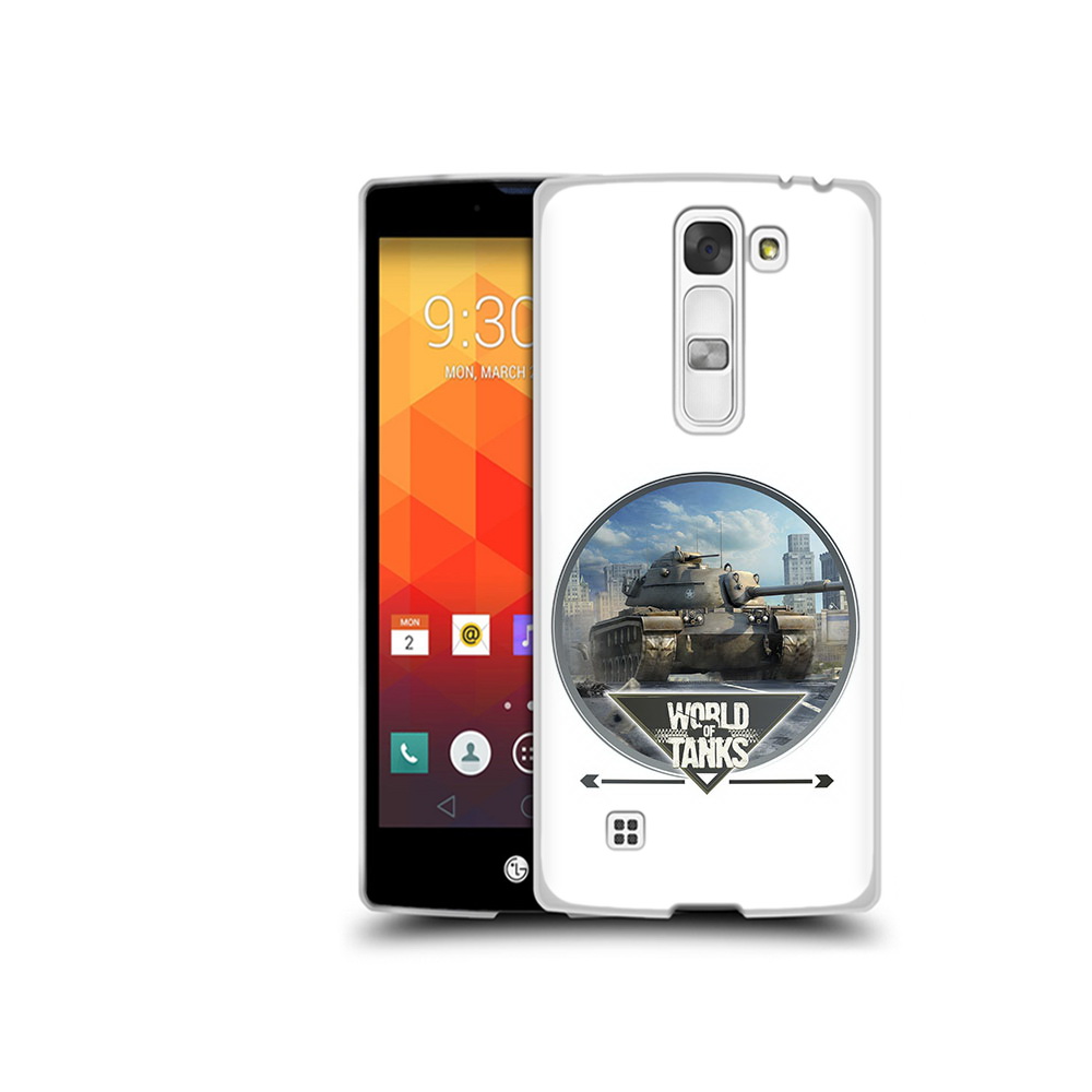 

Чехол MyPads Tocco для LG Magna Мир танков (PT13410.79.119), Прозрачный, Tocco