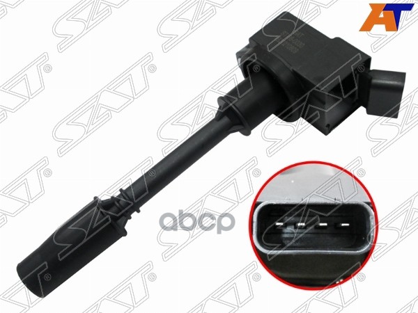 

SAT Катушка зажигания TOYOTA CROWN ##S21#/HARRIER ##U6#/HIGHLANDER ##U5#/LEXUS GS/LS/RC/RX