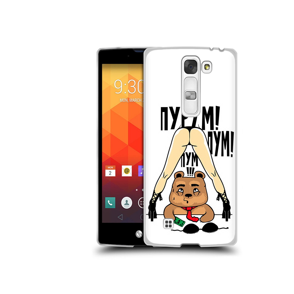 

Чехол MyPads Tocco для LG Magna Пурум пум пум (PT13410.79.140), Прозрачный, Tocco