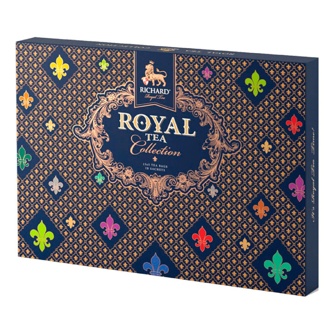 

Чай черный с зеленым Richard Royal Коллекция Ассорти в пакетиках 1,92 г х 120 шт