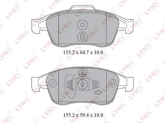 

Колодки торм.RENAULT DUSTER 2.0 12=>/FLUENCE 1.6-2.0 10=>/ MEGANE III 1.6-2.0 09=>