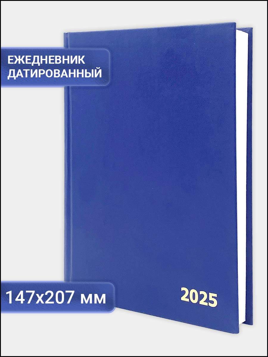 Ежедневник датированный на 2025 год Axler, планер мужской и женский блокнот А5, 168 листов