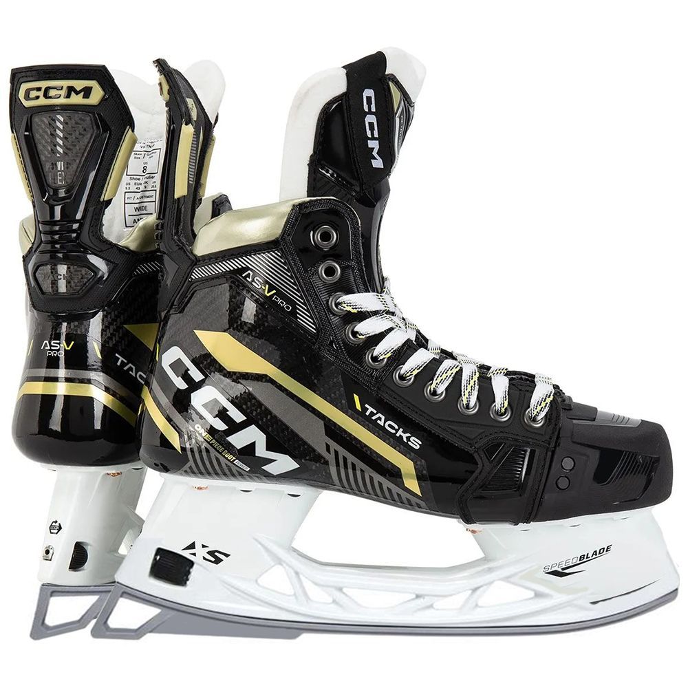 фото Ссм коньки хоккейные (без лезвий) sk tacks as-v pro int regular, 4.5 ccm