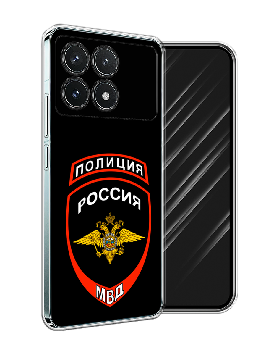 

Чехол Awog на Xiaomi Redmi K70 Pro 5G "Полиция шеврон", Черный;красный;белый, 320750-1