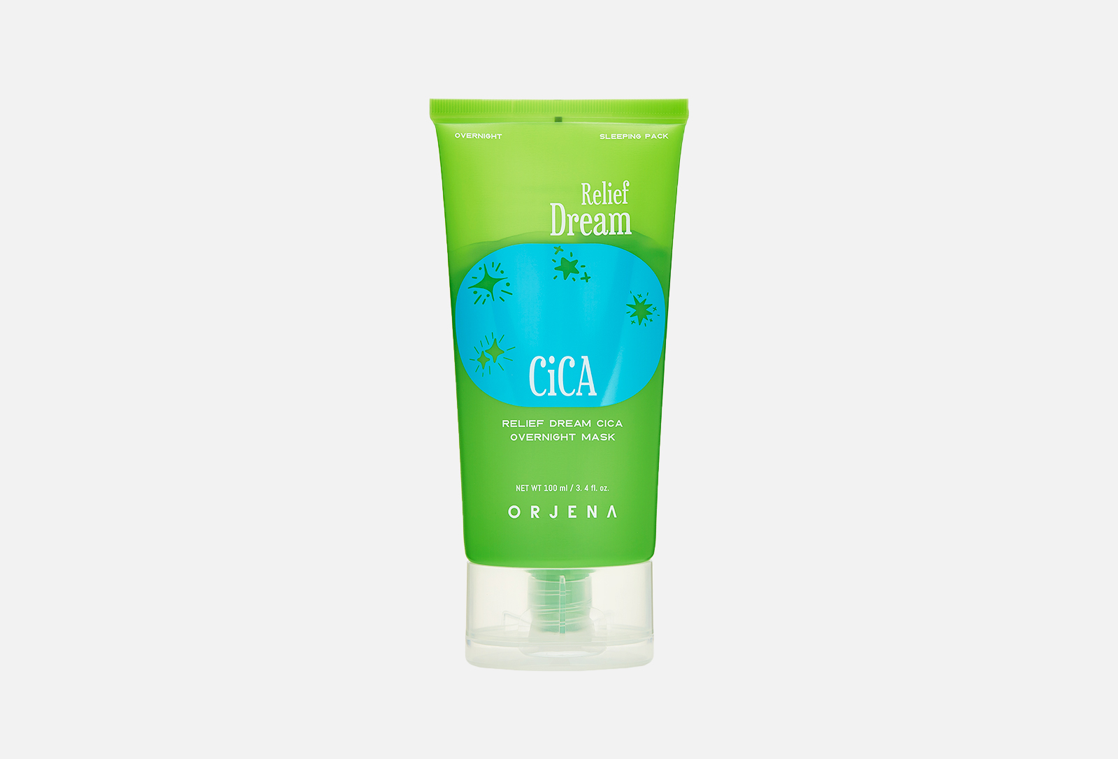 Маска ORJENA Ночная успокаивающая с центеллой Relief Dream Cica Overnight Mask