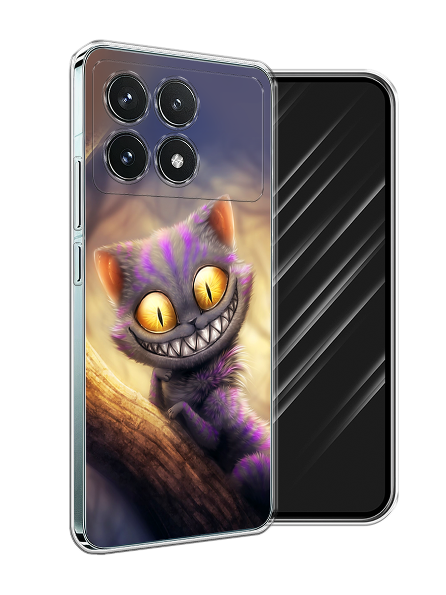 

Чехол Awog на Xiaomi Redmi K70 Pro 5G "Cheshire Cat", Фиолетовый;желтый, 320750-1