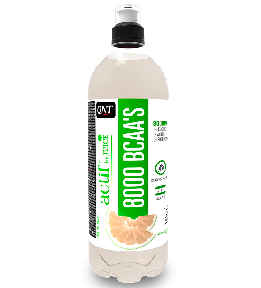 

Actif BCAA'S 8000 2:1:1, 700 мл, вкус: белый грейпфрут, BCAA'S 8000