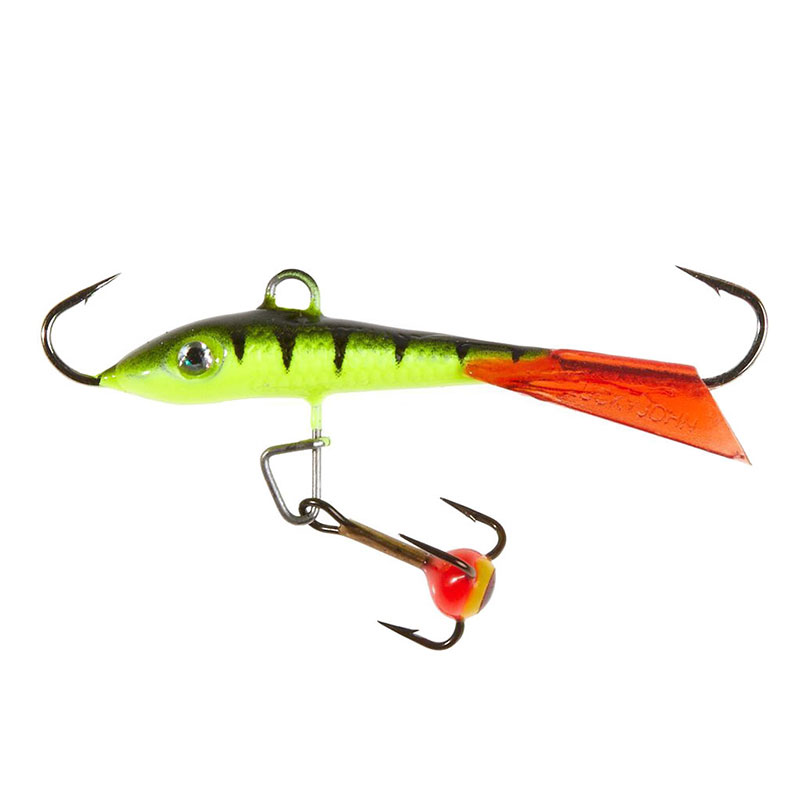 

Балансир Lucky John Fin 40 мм 1 шт цвет 31RT, Черный;красный;зеленый, FIN