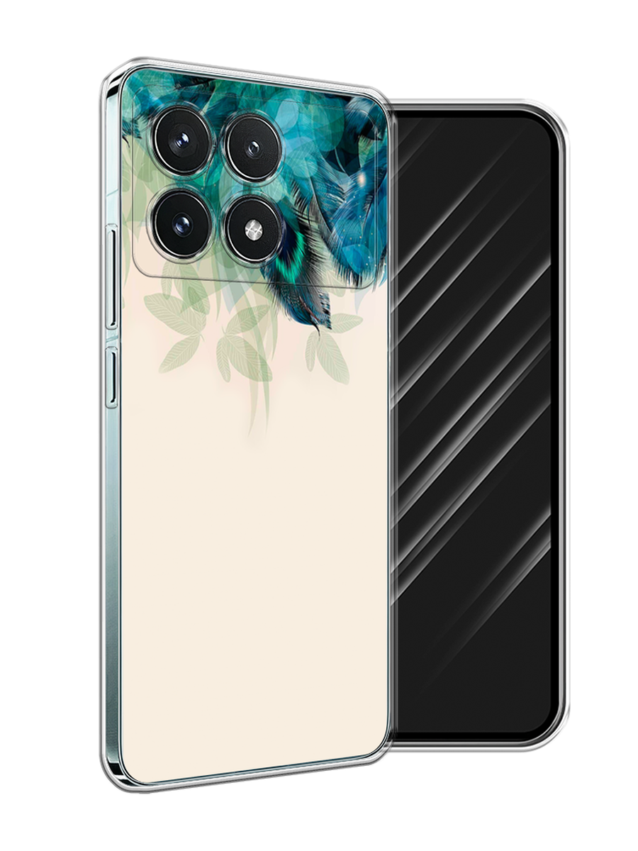 

Чехол Awog на Xiaomi Redmi K70 Pro 5G "Перья голубого цвета", Бежевый;синий;бирюзовый, 320750-1