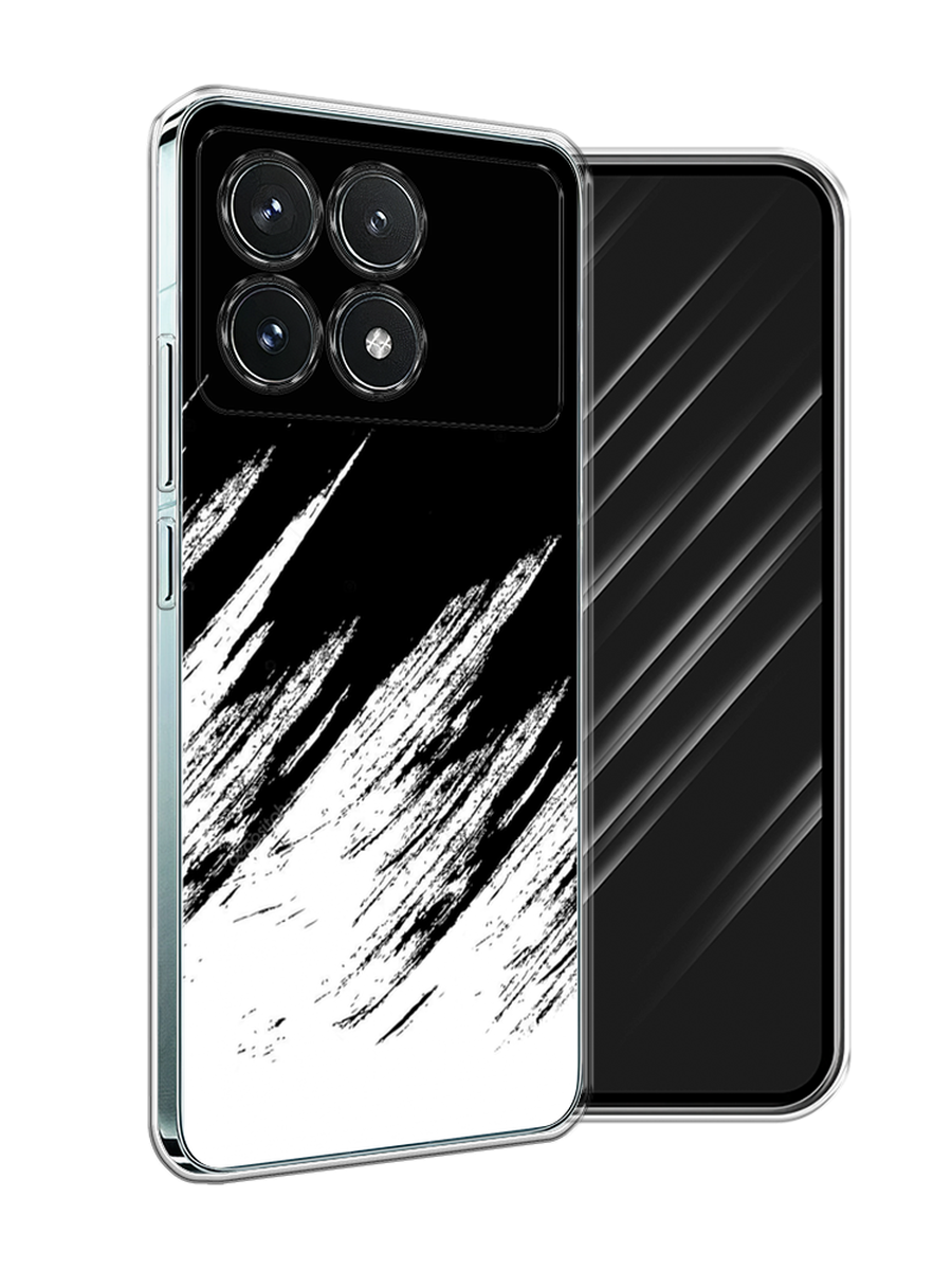 

Чехол Awog на Xiaomi Redmi K70 Pro 5G "Черно белые брызги", Черный;белый;бежевый, 320750-1