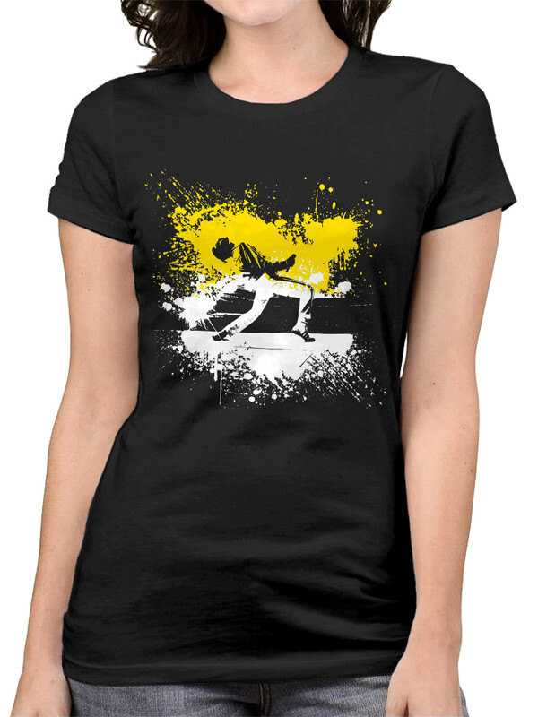 

Футболка женская Dream Shirts Queen - Фрэдди Меркьюри черная 2XL, "Queen - Фрэдди Меркьюри"