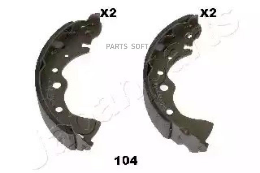 

Тормозные колодки Japanparts GF104AF