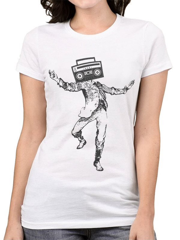 

Футболка женская Dream Shirts Radiohead белая S, Radiohead