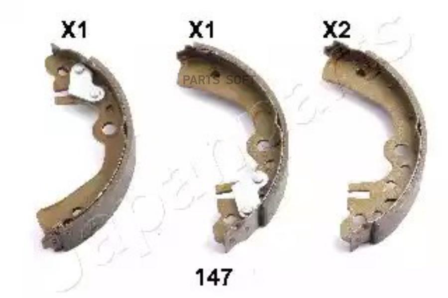 

Тормозные колодки Japanparts GF147AF