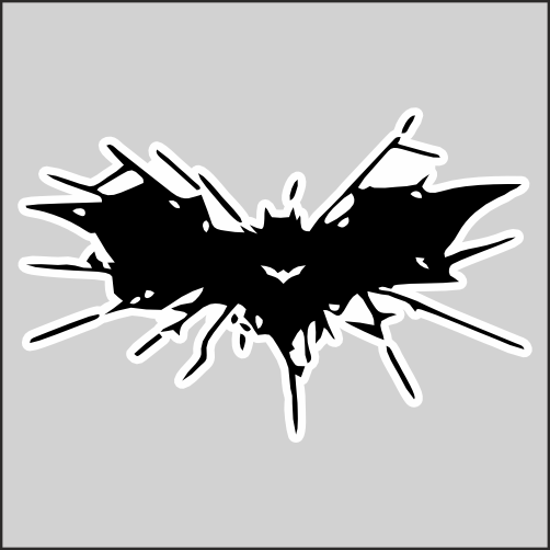 

Наклейка Наклейки за Копейки Batman 20x13 см, sb-ППП-562