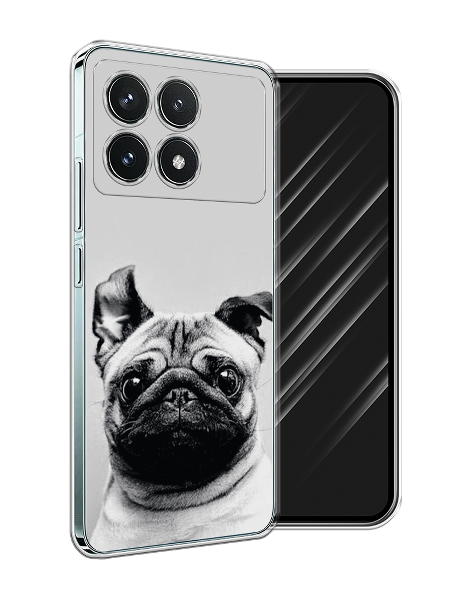 

Чехол Awog на Xiaomi Redmi K70 Pro 5G "Ушастый мопс", Серый, 320750-1