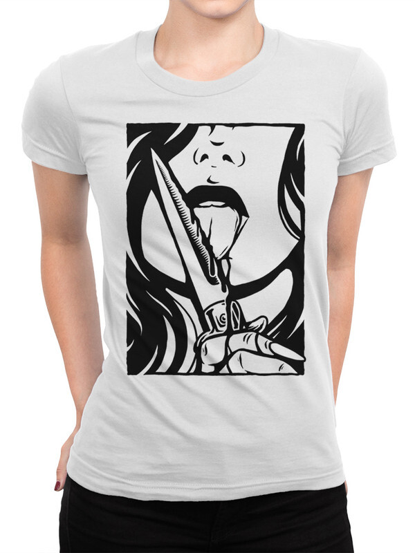 

Футболка женская Dream Shirts Опасная Девушка белая 3XL, Опасная Девушка