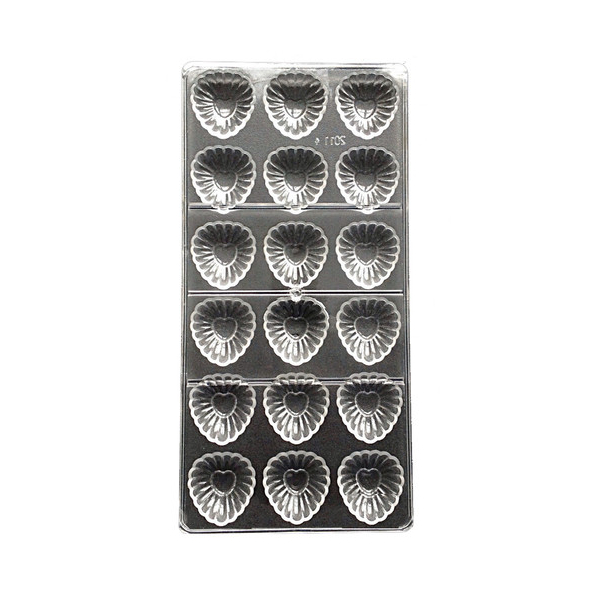 

Форма для конфет Сердце в сердце Bake ware 2011-4, Прозрачный