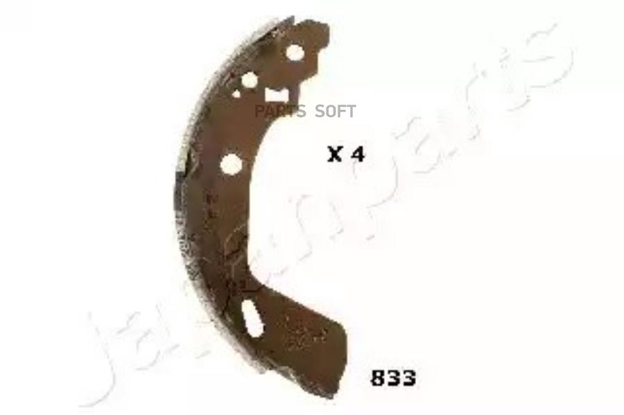 

Тормозные колодки Japanparts GF833AF