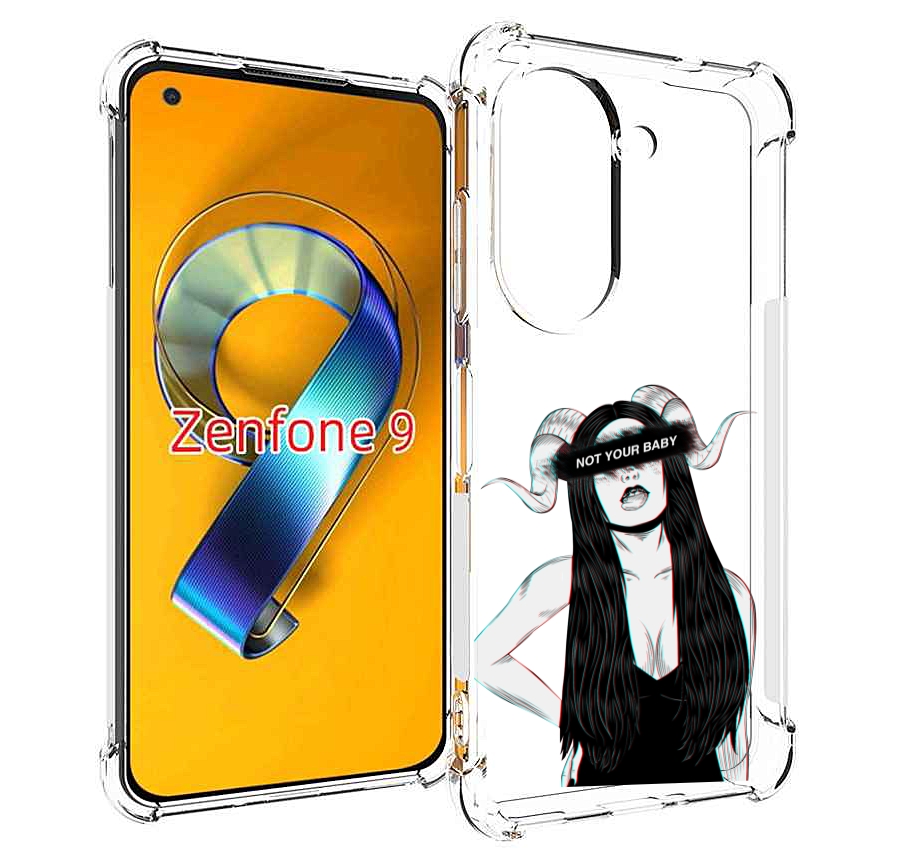 Чехол MyPads not-your для Asus Zenfone 9 (AI2202)