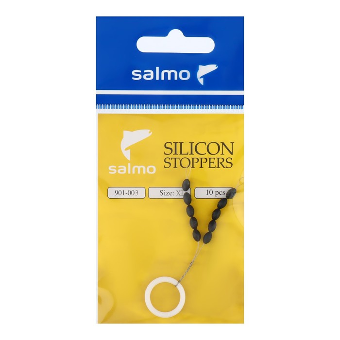 Стопоры силиконовые Salmo р.003XL 10шт.