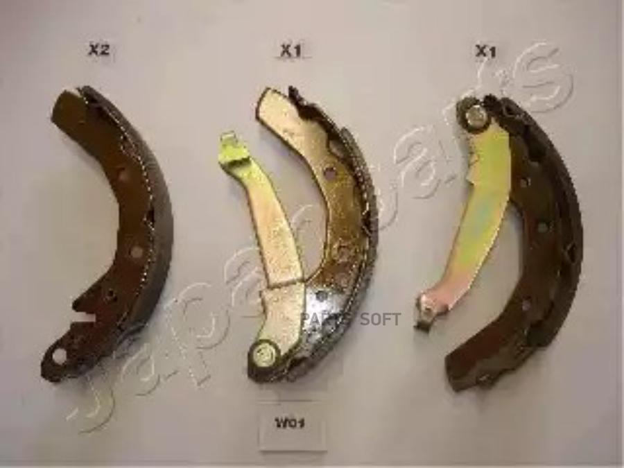 

Тормозные колодки Japanparts GFW01AF