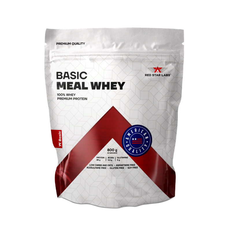 Basic Meal Whey, 800 г, вкус: банан