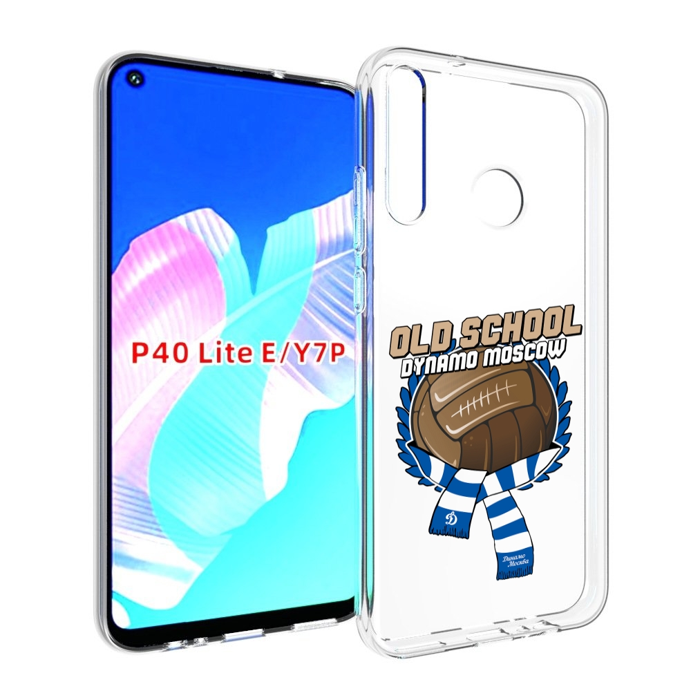 

Чехол бампер MyPads ФК Динамо олд скул для Huawei P40 Lite E., Прозрачный, Tocco