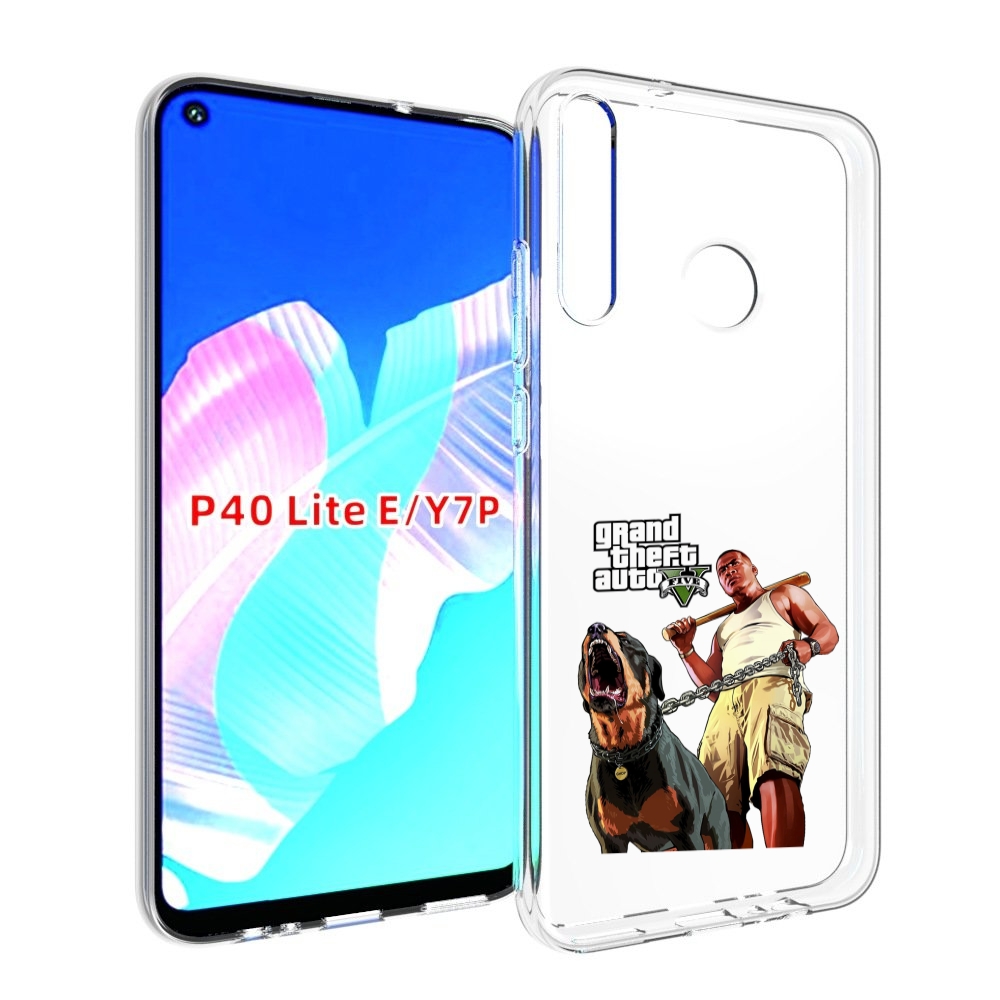 

Чехол бампер MyPads GTA грозная собака для Huawei P40 Lite E., Прозрачный, Tocco