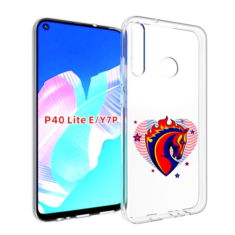 

Чехол бампер MyPads ФК ЦСЛ Лошадь для Huawei P40 Lite E., Прозрачный, Tocco