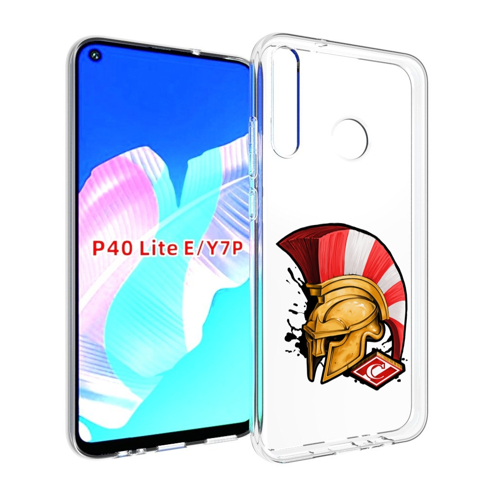 

Чехол бампер MyPads ФК спартак шлем для Huawei P40 Lite E., Прозрачный, Tocco