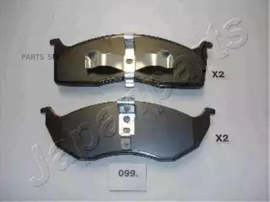 

Тормозные колодки Japanparts PA099AF