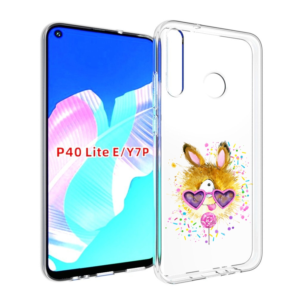 

Чехол бампер MyPads Чупя для Huawei P40 Lite E., Прозрачный, Tocco