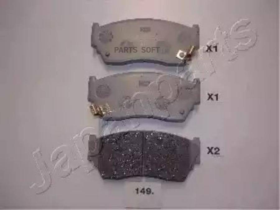 

Тормозные колодки Japanparts PA149AF