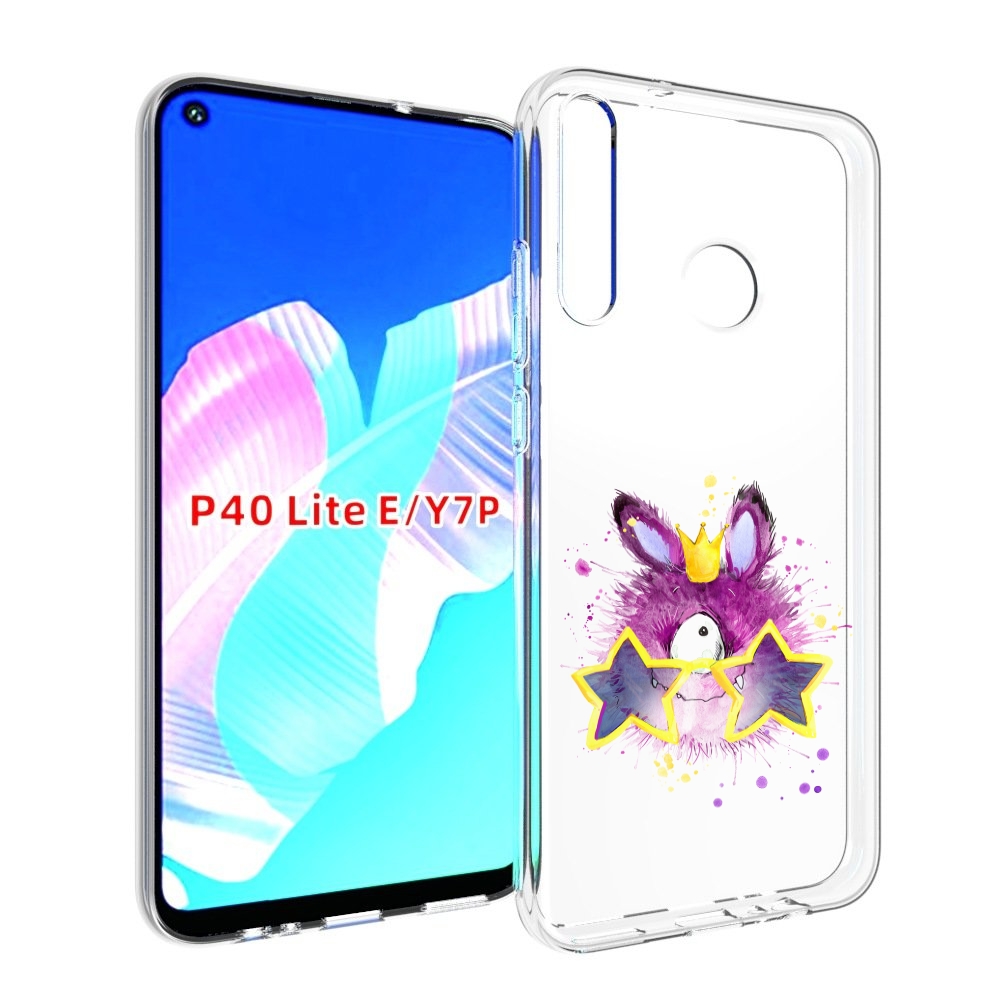 Чехол бампер MyPads Шуршуля для Huawei P40 Lite E.