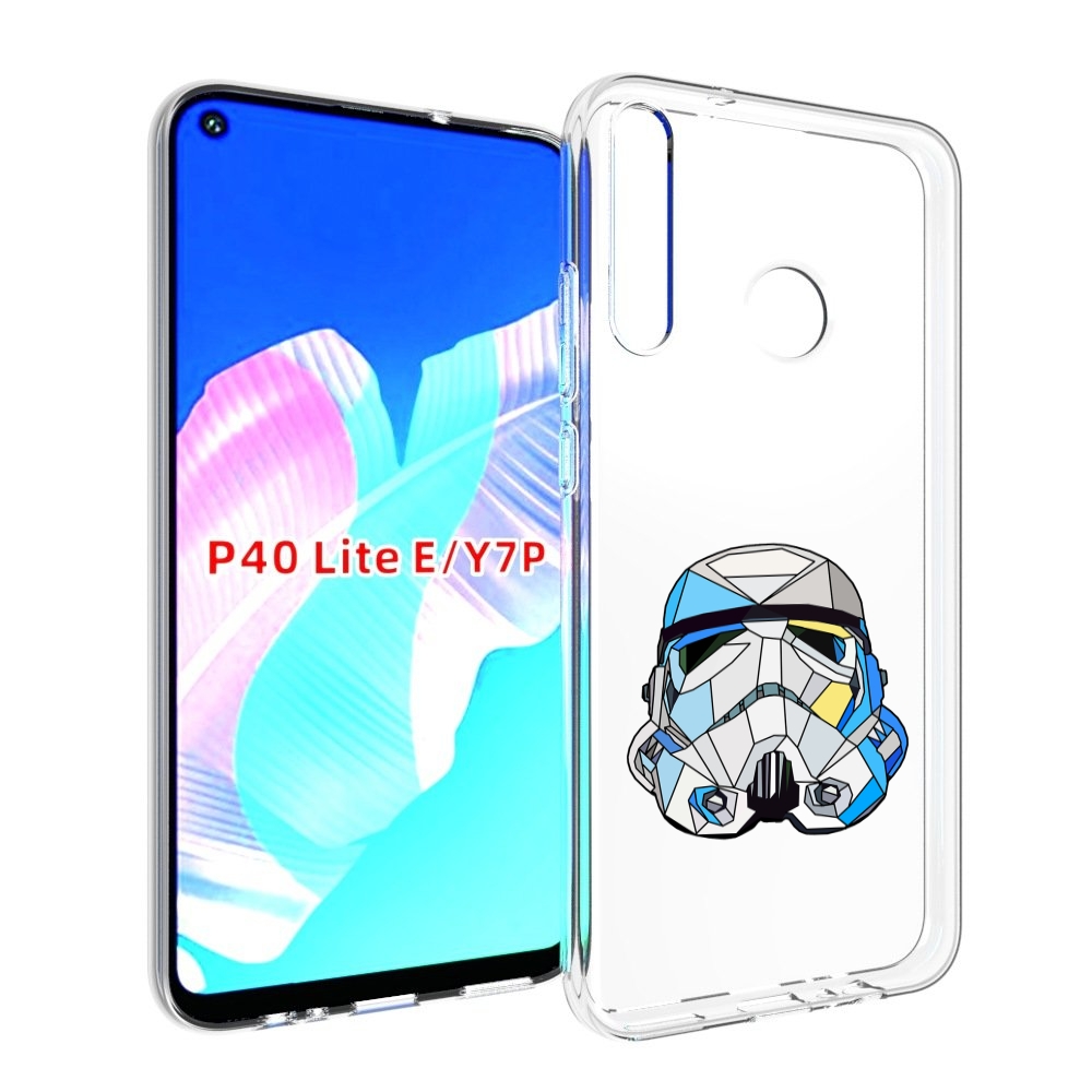 

Чехол бампер MyPads star wars дарт вейдер для Huawei P40 Lite E., Прозрачный, Tocco