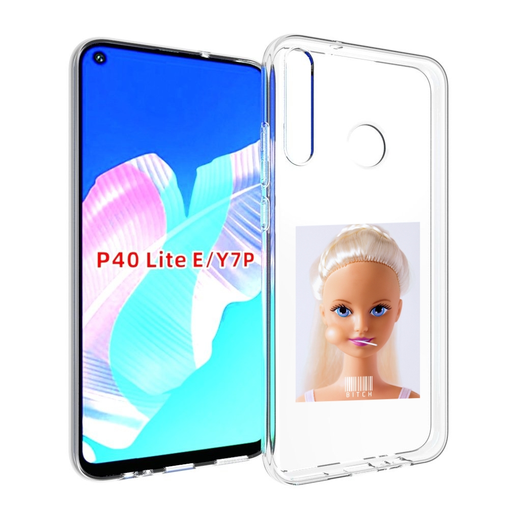 

Чехол бампер MyPads барби для Huawei P40 Lite E., Прозрачный, Tocco