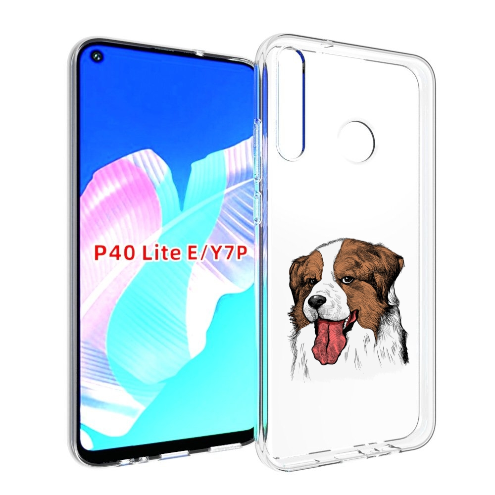 

Чехол бампер MyPads бетховен для Huawei P40 Lite E., Прозрачный, Tocco