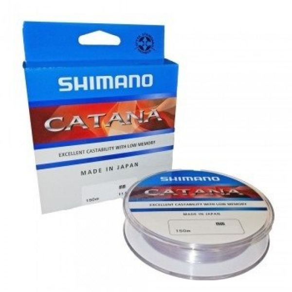 Леска Shimano Catana, 150м, серая