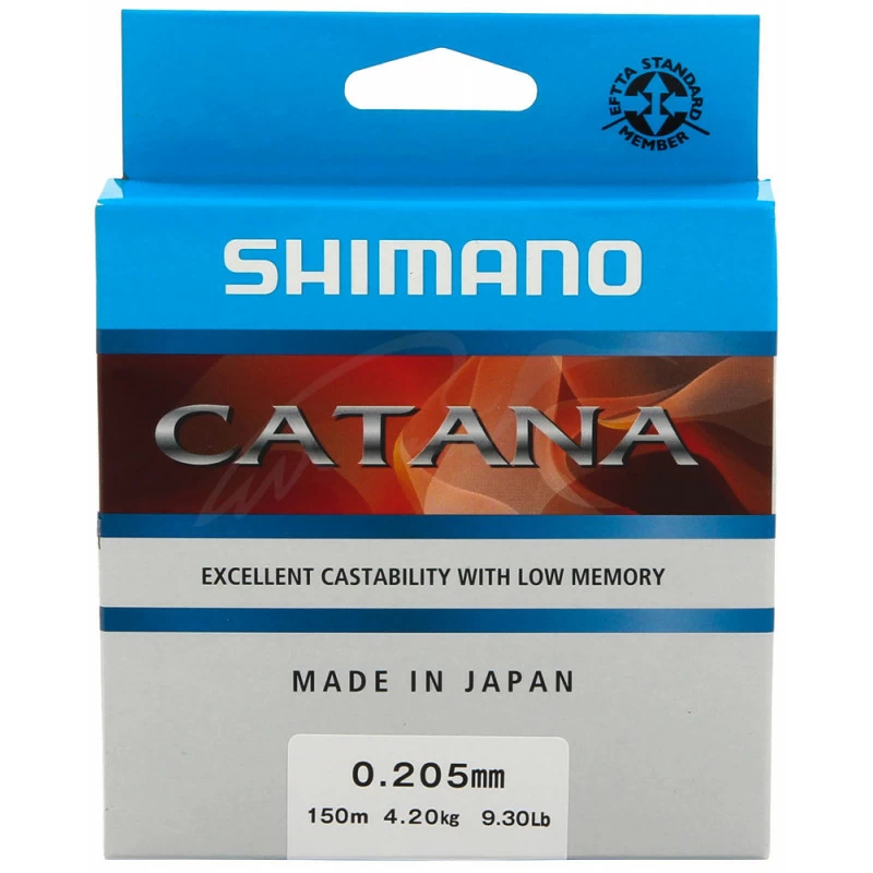 Леска Shimano Catana, 150м, серая