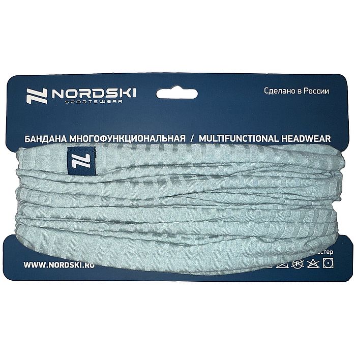 

Бандана NORDSKI Light (бирюзовый), Голубой, Light
