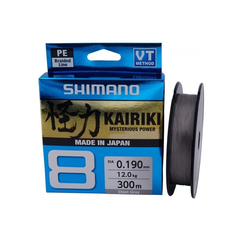 Леска Shimano Kairiki 8, 150м, черный