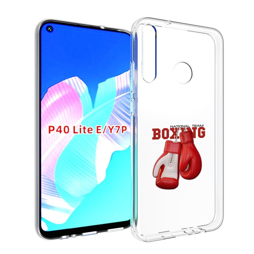

Чехол бампер MyPads боксерские перчатки для Huawei P40 Lite E., Прозрачный, Tocco