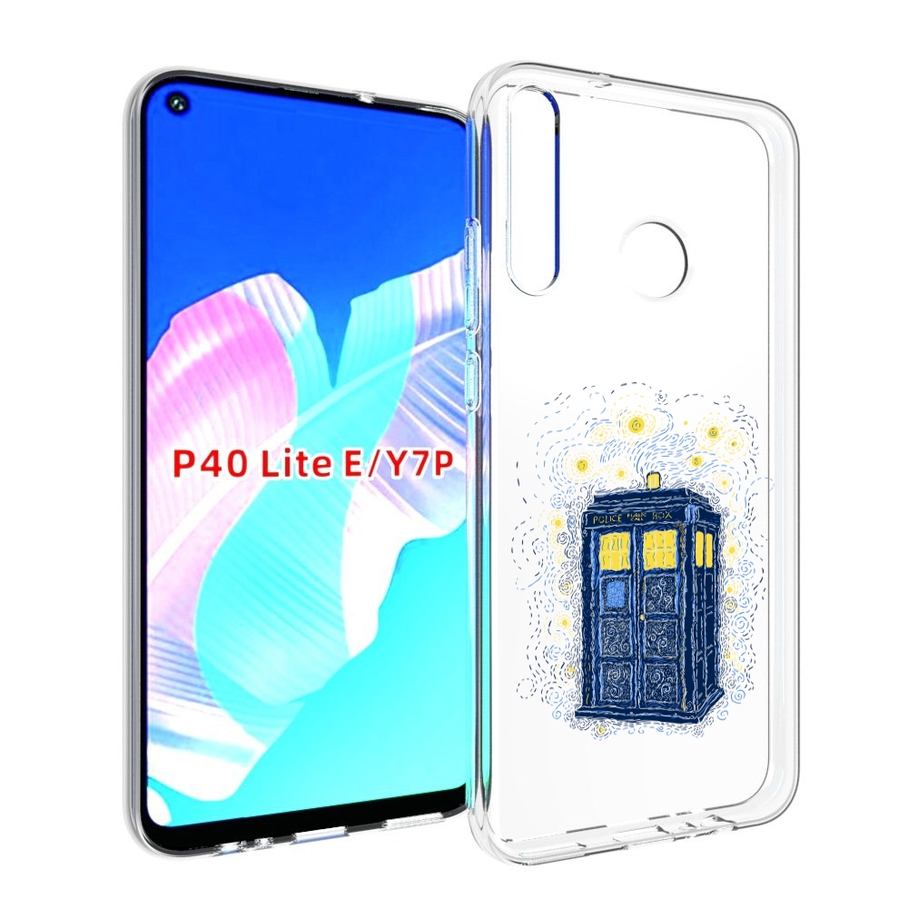 Чехол бампер MyPads будка рисунок для Huawei P40 Lite E.