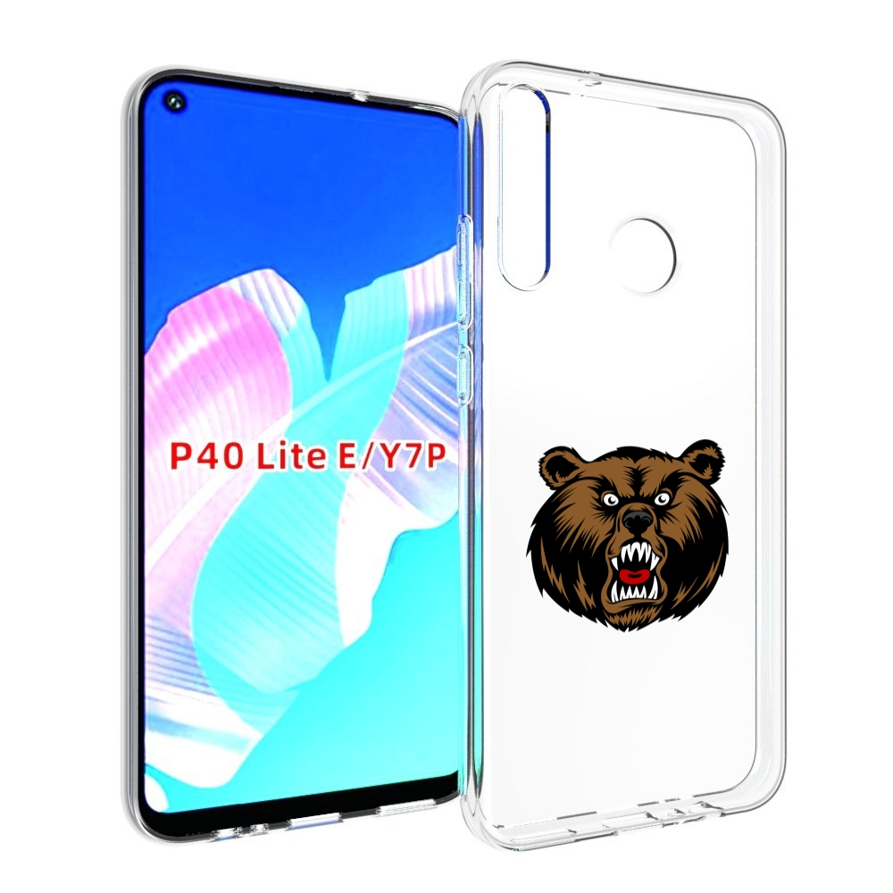 

Чехол бампер MyPads бурый для Huawei P40 Lite E., Прозрачный, Tocco