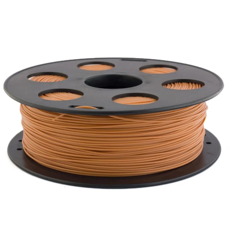 фото Катушка pla пластика bestfilament 1.75 мм 1кг., коричневая